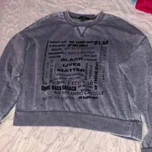 Forever 21 non cropped sweatshirt